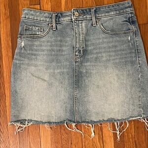 Classic Denim High Waist Skirt